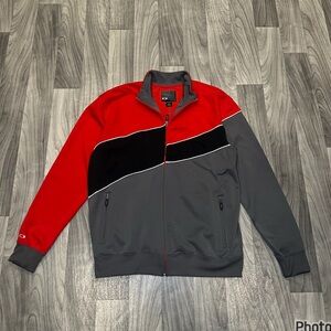 SIZE MEDIUM MENS OAKLEY ZIP UP TRACK JACKET